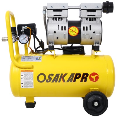 1.5HP Silent Oil-Free Air Compressor 8 Gallon,Oil-Free,Electric Shop Air Com