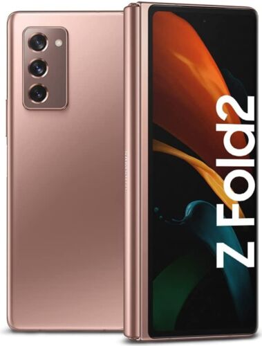 The Price of Samsung Galaxy Z Fold 2  | SM-F916B  256GB | Mystic Bronze | Unlocked Smartphone | Samsung Phones
