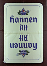 Skatkarten/Brauerei HANNEN ALT Druck: "runde Ecken" AG.ASS anno 1993 (OVP)