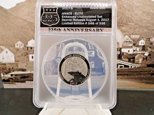 2017-S 25¢ Quarter Enhanced Uncirculated EU70 US Mint 225th Anniversary  SP4416