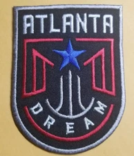 WNBA Atlanta Dream Basketball Patch aprox 2.5x3.5"