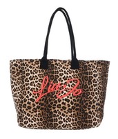 Liu Jo Plentia Tote Bag L Shopper Schultertasche Tasche Animalier Braun Schwarz