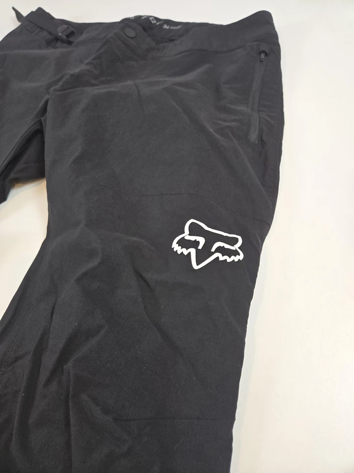 Calça Fox Racing Ranger Masculina 34 Preta MTB Trilha Ciclismo Elástico Cintura Ajustável - Imagem 2 de 4