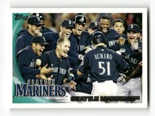 2010 Topps #199 Seattle Mariners