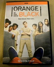 LionsGate 2017 ORANGE IS THE NEW BLACK Complete Season 4 DVD 3 disc set jsp NM