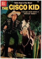 CISCO KID # 40 (DELL) RAY BAILEY & JOHN BUSCEMA art - DUNCAN RENALDO PHOTO COVER