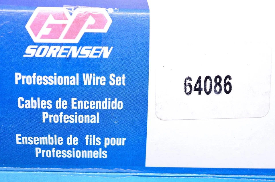 Kit de cables de bujía GP Sorensen 64086 NOS Foto 3 de 3
