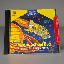 Magic School Bus Explores the Solar System PC CD ROM Windows Kids Educational