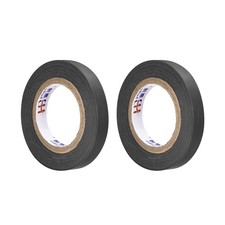 2pack Insulating Tape 10mmx0.15mmx14.5M Electrical Tape Rated Black