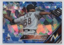 2016 Topps Box Set Chrome Sapphire Edition /250 Raudel Lazo #436 2f4