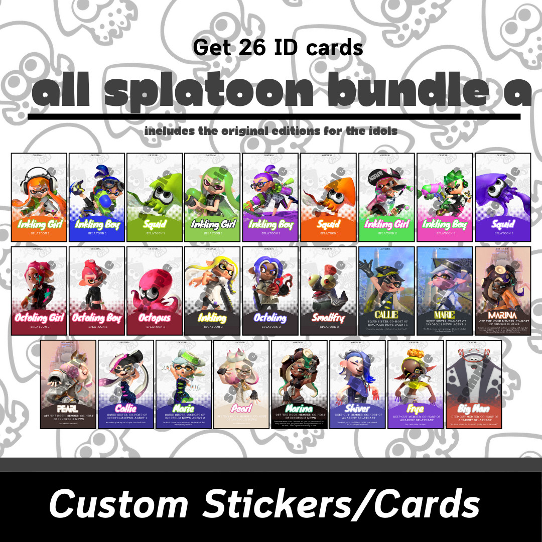  Custom Made Stickers and Cards