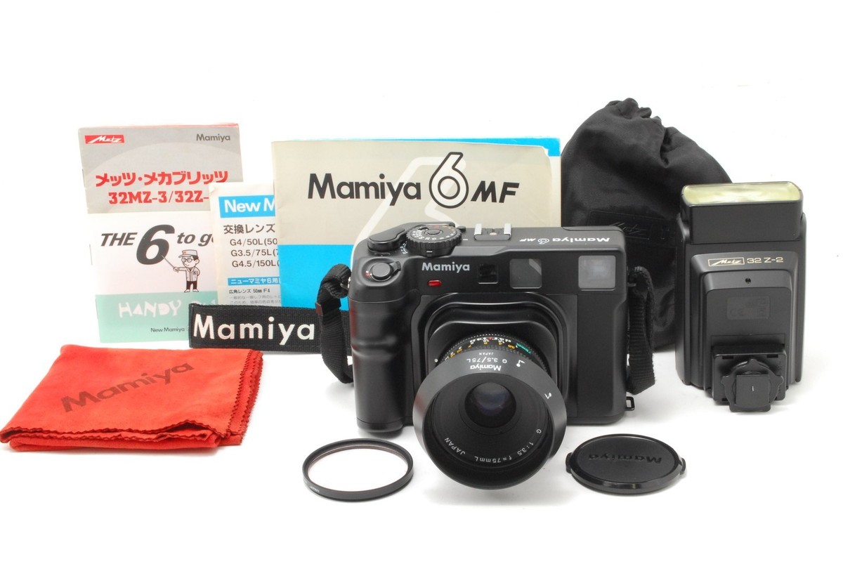 フィルムカメラ Mamiya 6 G 1:3.5 75mm L / 4.5 150mm L MINT+】 New Mamiya 6 Medium Format Camera G 75mm f3.5 L Lens