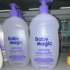 Baby Magic Calming Baby Bath Lavender  Chamomile 887 mL Gentle Formula