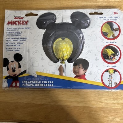New Sealed Disney Junior Mickey Mouse Inflattable Candy Pinata