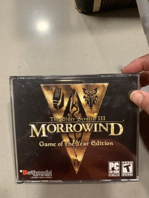 Elder Scrolls III Morrowind Game of the Year Edition PC CD-ROM Bethesda