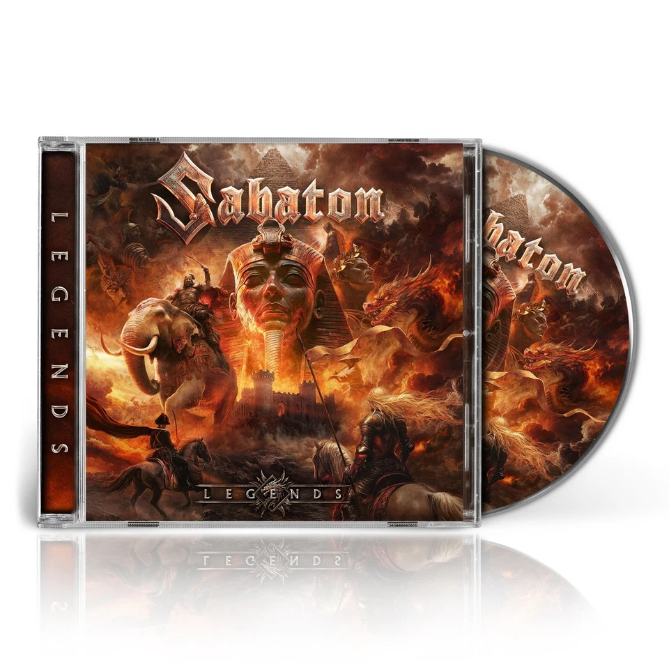 SABATON  Legends ( Neuheit 17.10.2025 )  CD  NEU & OVP