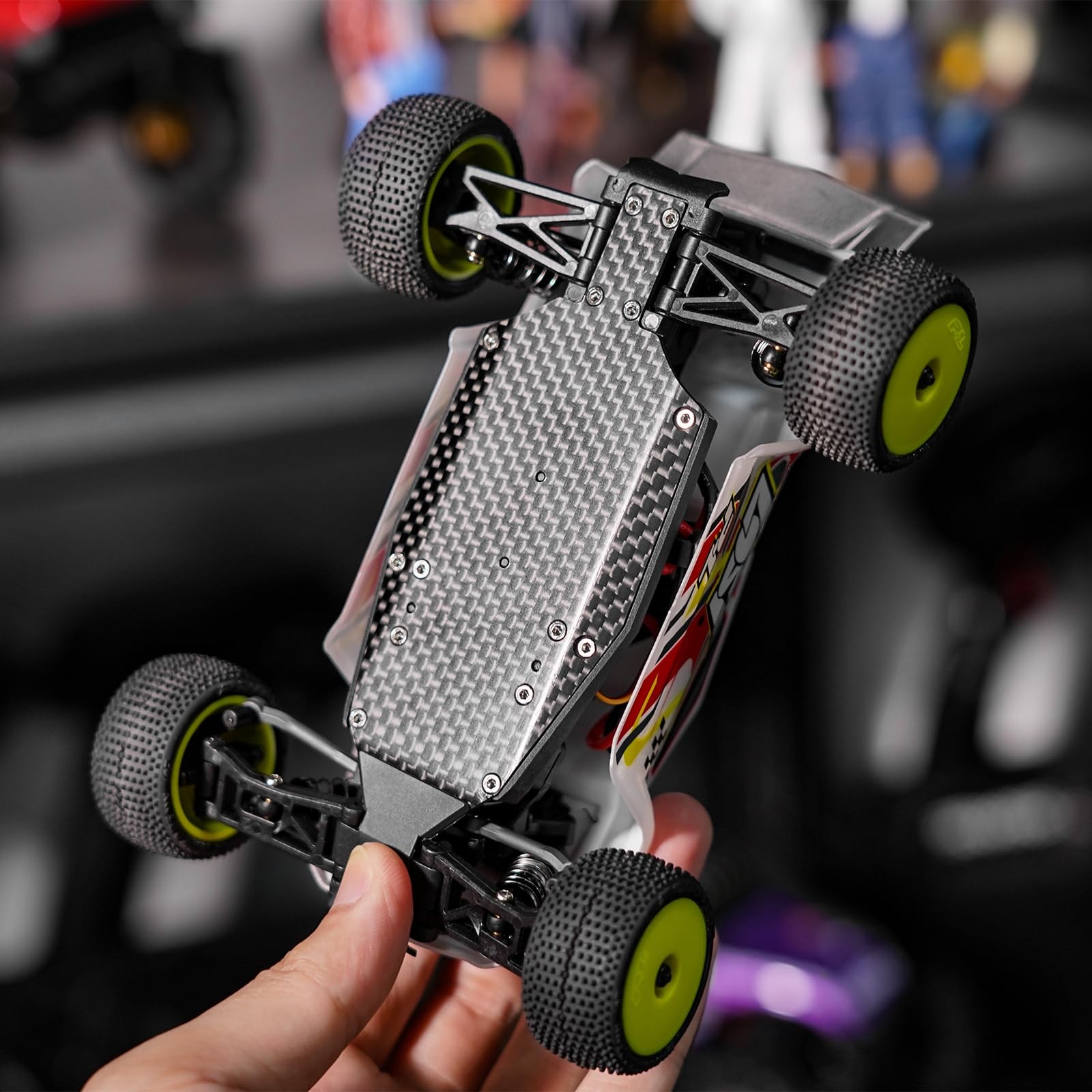 7g Carbon Fiber Chassis, Fits 1/28 Losi Micro-T, Upgrade Part, RC Car, Panel