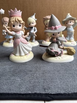 Precious Moments Wizard Of Oz Set Of 6 112022-25. 114033, 132013