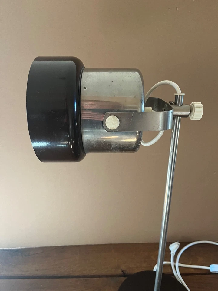 DDR Tischlampe Bürolampe Design Leuchte Lampe  70er Büro Schreibtisch - Bild 3 von 4