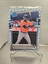 Jordan Alvarez Rated Rookie #45 Panini Donruss 2020 Blue Fish Emoji