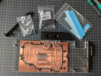 Wasserblock EK-Quantum Vector RX6800 /6900 Referenzdesign + Backplate