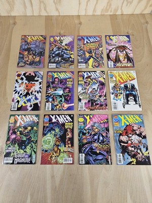 X-Men Comic Lot 50,51,52,53,54,55,56,57,58,59,60,61