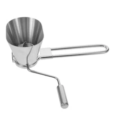  Herb Chopper - Stainless Steel Hand Crank Mini Food Chopper - Multi-Functional