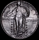 1929-D Standing Liberty Quarter Ch.AU  (1080p Video)