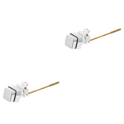 2 Pack Klospülung Drücker Toilettenspülknopf, Toiletten-Druckknopf