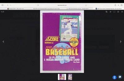 1991 Score Baseball - Pick Your Card - Ships Free