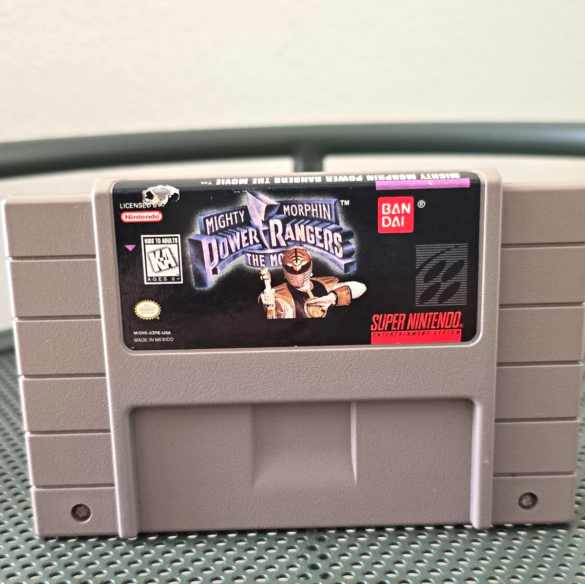 マイティモーフィン パワーレンジャース ザムービー ゲームボーイ 動作