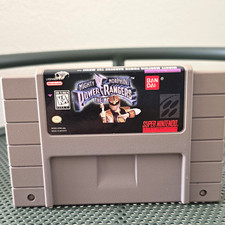 Bandai Mighty Morphin Power Rangers: The Movie SNES