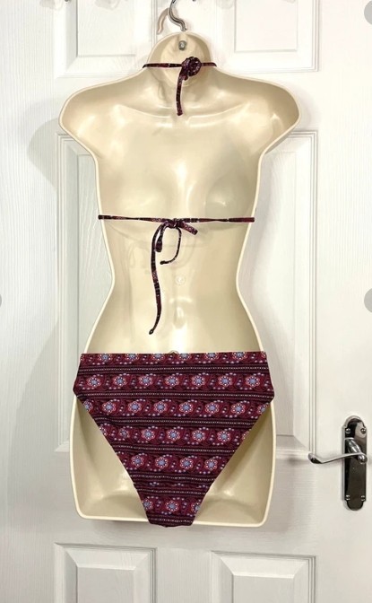 Seasalt Cornwall Red Multicoloured Patterned Two … - image 5