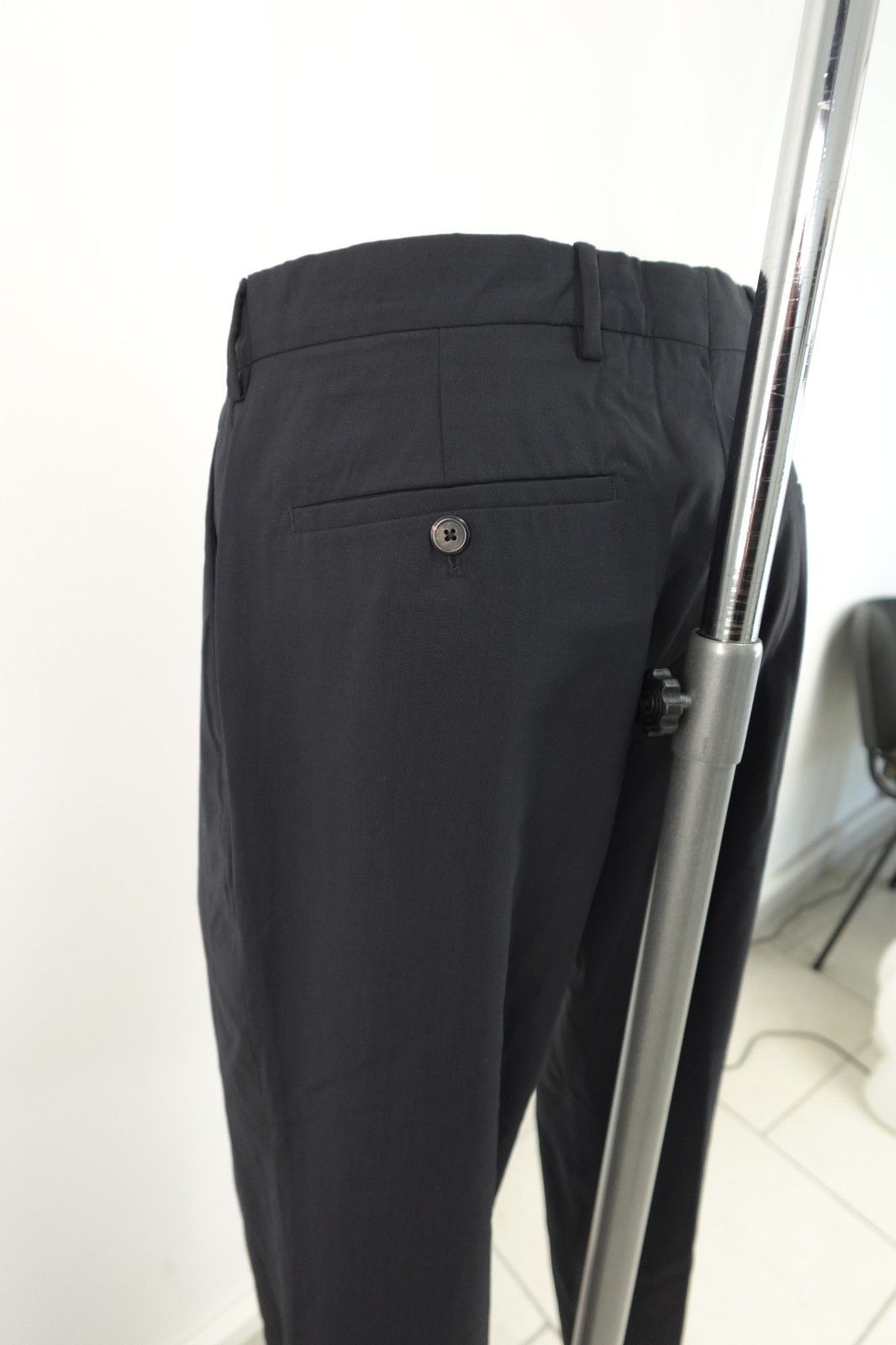 PRADA Men's Trousers Size 34/48 Pant Man Vintage Italy Casual Wool Elegant thumbnail 9