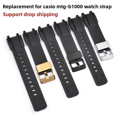 For Casio MTG-B1000 G1000 High Quality Waterproof Rubber Watch Straps Mens Band