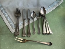 90er Silber Rest-Besteck Robbe & Berking R&B in Dekor Königskordel, versilbert