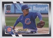 2021 Topps UK Edition Black 103/125 Adbert Alzolay #124 2vh