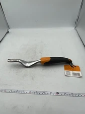 Fiskars Garden Weeder Hand Tool Ergonomic Stainless Steel Orange 8420 Lifetime