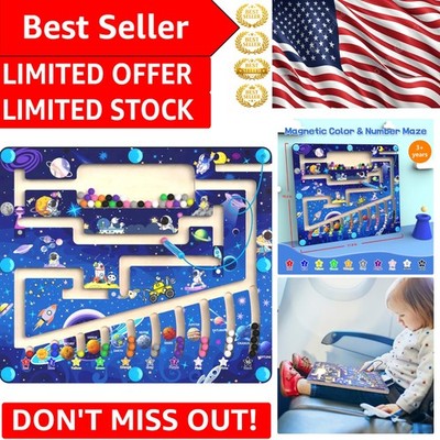 Fun & Safe Magnetic Toddler Maze - Develops Fine Motor Skills & Problem Solving