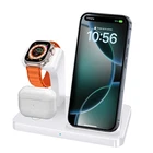 3in1 Wireless Charger Dock Station For Apple Watch 11/10/9 Air Pods iPhone 17 16