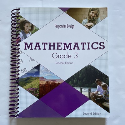 Purposeful Design Mathematics Grad 3 Teacher Edition, Clean Pages