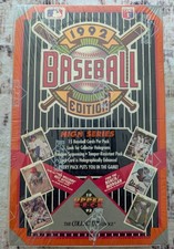 1992 Upper Deck Collector's Choice High Series Factory Sealed Box