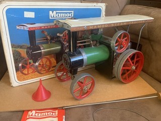 Vintage Mamod TE.1A Steam Traction Engine In Original Box VGC