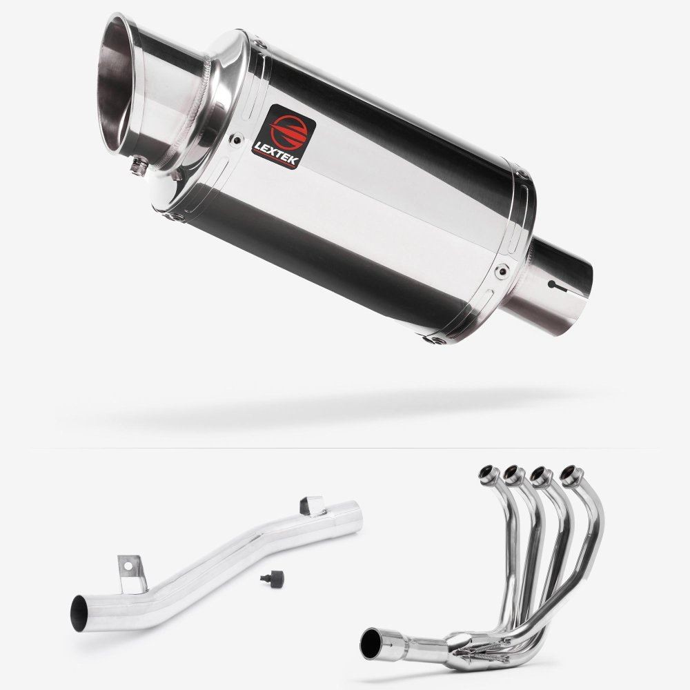 Lextek YP4 Stubby Exhaust System 200mm for Suzuki GSF 1200 Bandit (95-06)