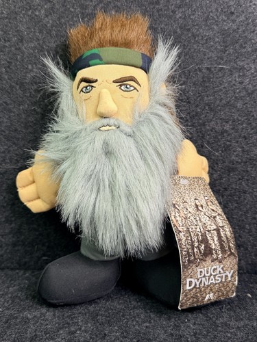 Duck Dynasty Phil Robertson 8" Plush Doll A&E 2013 NEW WITH TAGS Hunter