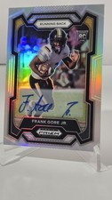 🏆2024 Panini Prizm FRANK GORE Jr. RC 🏈TRUE SILVER PRIZM AUTO REFRACTOR!🏆🏆
