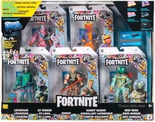 Fortnite Legendary Series 6", 5 Figure Pack with 6 Virtual Item Codes