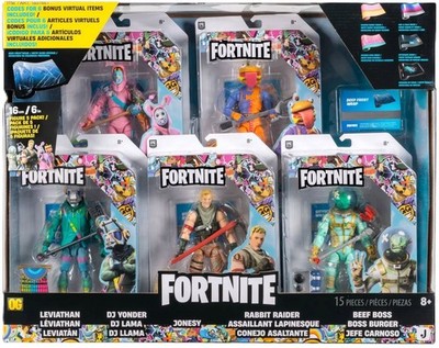 Fortnite Legendary Series 6'', 5 Figure Pack with 6 Virtual Item Codes