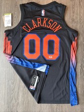 Jordan Clarkson New York Knicks Autograph Signed Jersey! Psa Coa