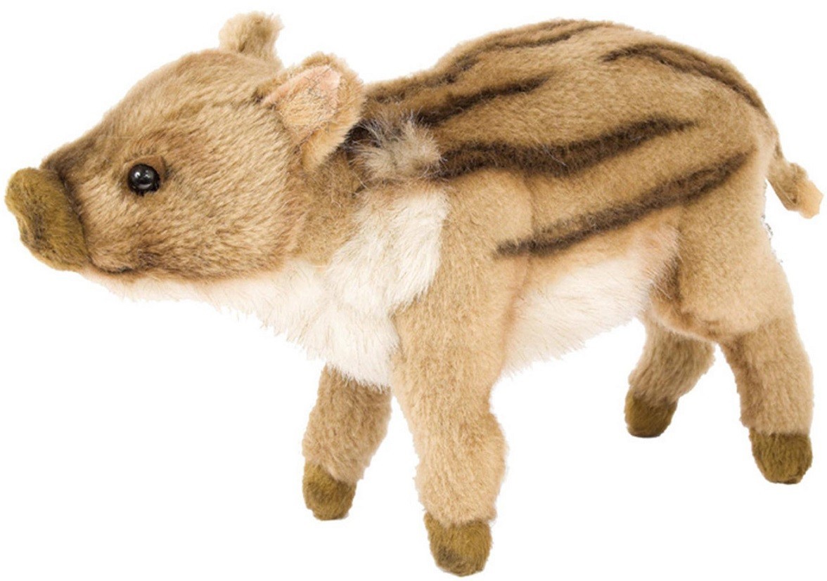 Peluche marcassin 23 cm pour décorer une chambre d'enfant style forêt